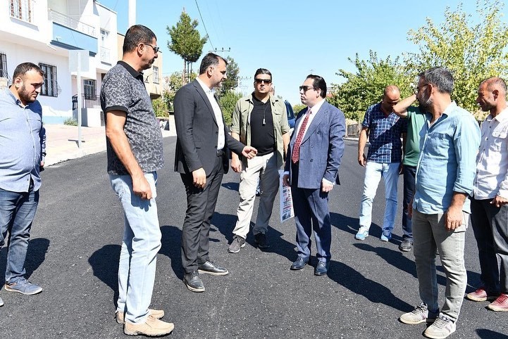 Bismil kaymakamı incelemelerde bulundu